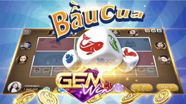 Phiên bản Bầu cua trực tuyến tại Gemwin sở hữu nhiều tính năng hiện đại cùng tỷ lệ thưởng hấp dẫn